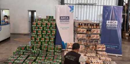 Secuestraron millonario cargamento de bebidas alcohólicas de contrabando en Misiones y Formosa Bebidas