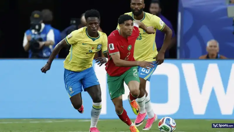Brasil dejó dudas en su estreno mundialista: empató 1-1 con Marruecos Brasil
