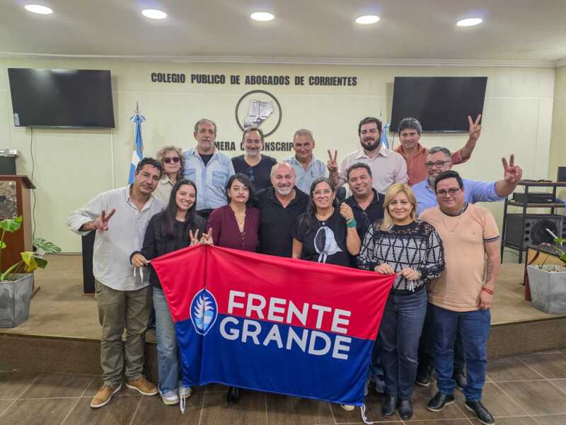 El Frente Grande Misiones impulsa la candidatura presidencial de Axel Kicillof 6 FRENTEGRANDE2 - 5