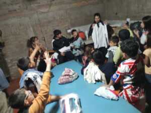 Organizan un “Frazadazo” para asistir a niños del barrio El Porvenir 2 de Posadas Frazadazo