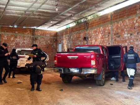 Recuperaron en Irigoyen dos camionetas robadas en Brasil valuadas en más de $160 millones Irigoyen