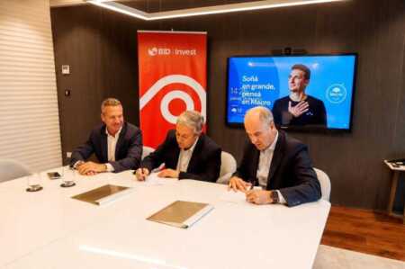 Banco Macro recibe una línea de financiamiento del BID Invest por US$200 millones para fortalecer el crédito productivo a PyMEs Banco Macro recibió una línea de US$200 millones de BID Invest para ampliar el crédito productivo a PyMEs en Argentina.