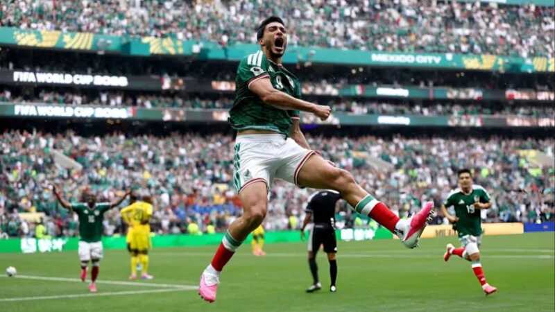 Mundial 2026: Con varias rojas, México se impuso 2-0 ante Sudáfrica en el partido inaugural México le ganó a Sudafrica mundial 2026