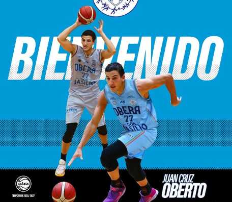 Básquet: OTC sumó a Juan Cruz Oberto como refuerzo para la próxima temporada OTC