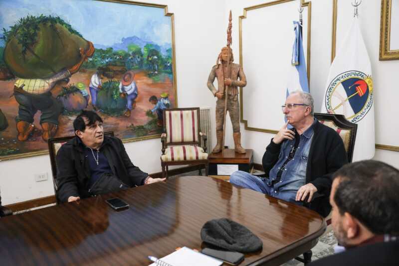 Passalacqua se reunió con autoridades de la UOCRA para analizar la situación de la construcción ante la crisis nacional 2 Passalacqua