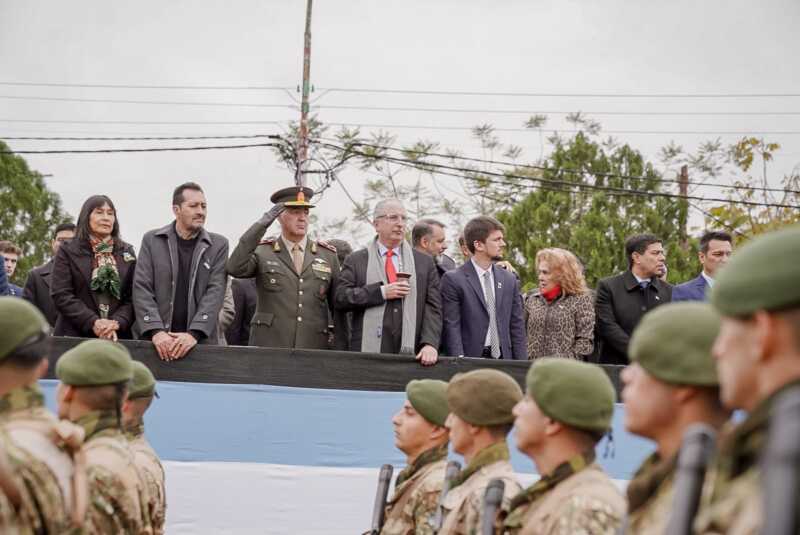 Passalacqua encabezó en Candelaria el acto por el Día de la Bandera 1 Passalacqua