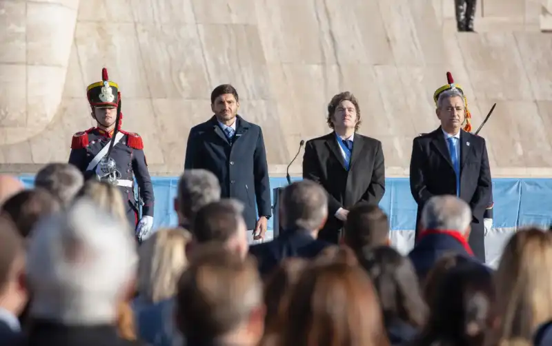 Rosario: Milei encabeza el acto por el Día de la Bandera Rosario Milei