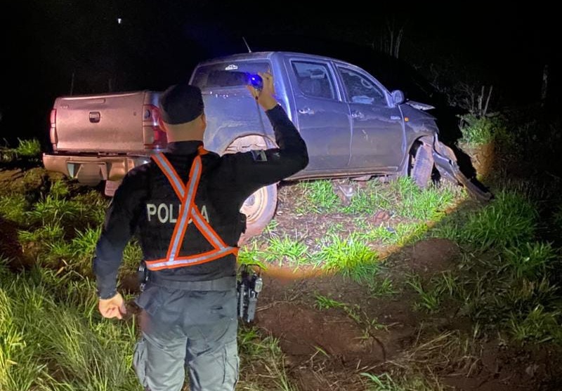 Tragedia en San Vicente: dos adolescentes murieron tras un choque entre una camioneta y una moto Vicente