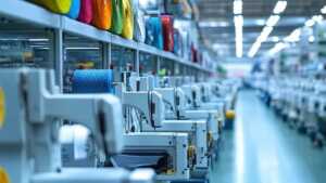 caída en la industria textil