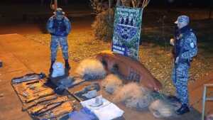Desmantelaron un campamento de caza furtiva y secuestraron armas y restos de fauna protegida en Puerto Piray WhatsApp Image 2026 06 08 at 16.35.26 - 1