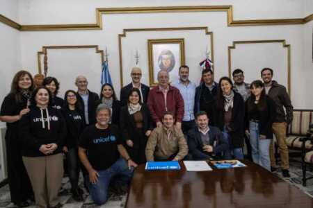San Javier expuso su modelo de trabajo con las infancias en un acuerdo entre Misiones y UNICEF san javier