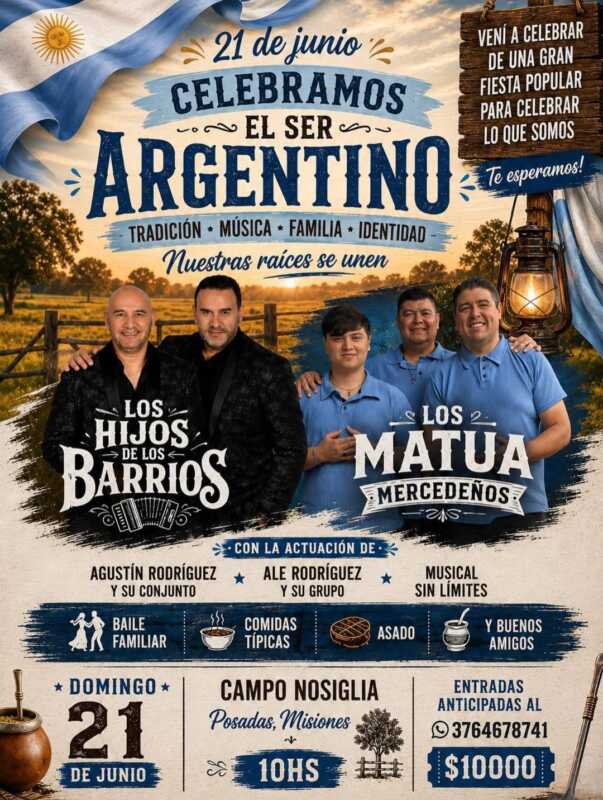 Misiones vive un fin de semana a pura cultura con espectáculos, talleres y festivales 24 WhatsApp Image 2026 06 19 at 11.51.48 - 23