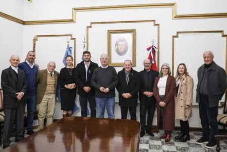 Passalacqua recibió a representantes de Israel