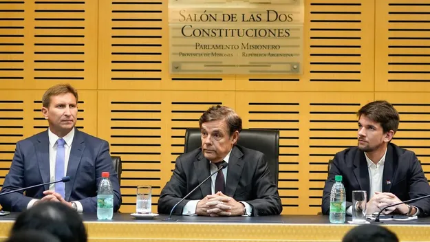 La Justicia reconoció a Encuentro Misionero como partido y rechazó impugnaciones de la UCR y Avance Libertario carlos rovira sebastian macias y lucas romero spinelli 1 - 1