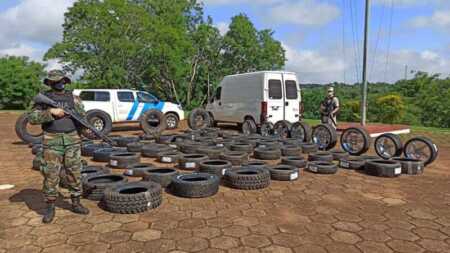 Persecución e incautación en Iguazú