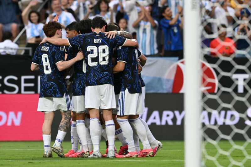 Argentina mostró solidez y derrotó a Honduras en su primer amistoso rumbo al Mundial 2 Argentina