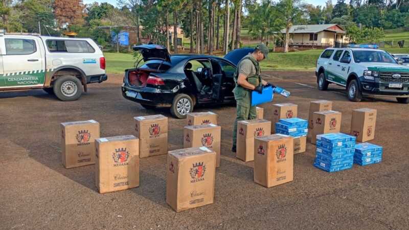 Gendarmería secuestró más de 14 mil paquetes de cigarrillos