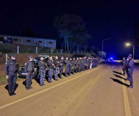 La Policía desplegó un megaoperativo en Irigoyen tras un presunto secuestro por ajuste de cuentas irigoyen operativo