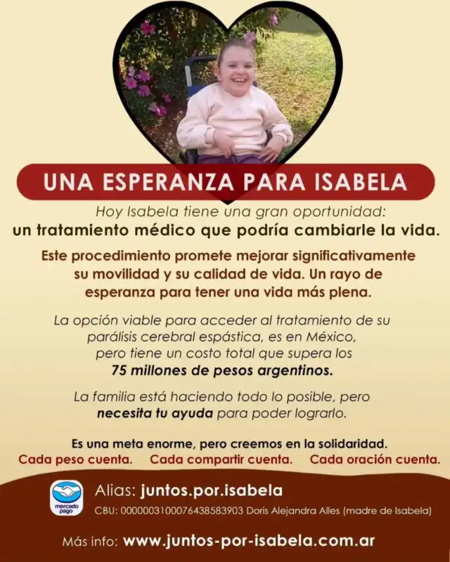 La lucha de Isabella contra la encefalopatía: necesita 37 mil dólares para un tratamiento clave en México 3 isabela puerto rico - 2