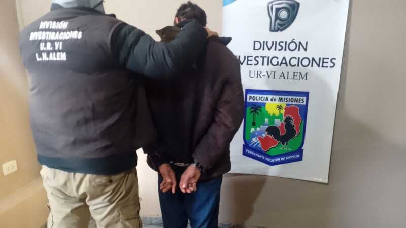 Alem: ingresó armado a la casa de una jubilada, escapó y fue detenido cuando intentaba tomar un colectivo Alem jubilada