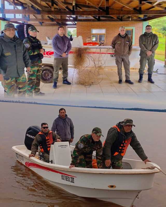 Guardaparques desarticularon estructuras de caza furtiva y retiraron redes ilegales en Misiones 2 Golpe a la caza furtiva y la pesca ilegal en áreas protegidas de Misiones