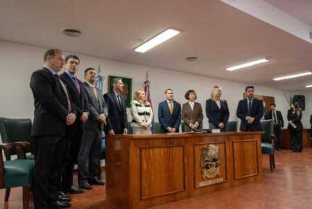 El STJ tomó juramento a siete magistrados y funcionarios en distintas localidades de Misiones A7403895 scaled 1 - 1
