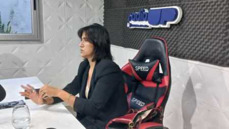 Jimena de la torre en Radio UP