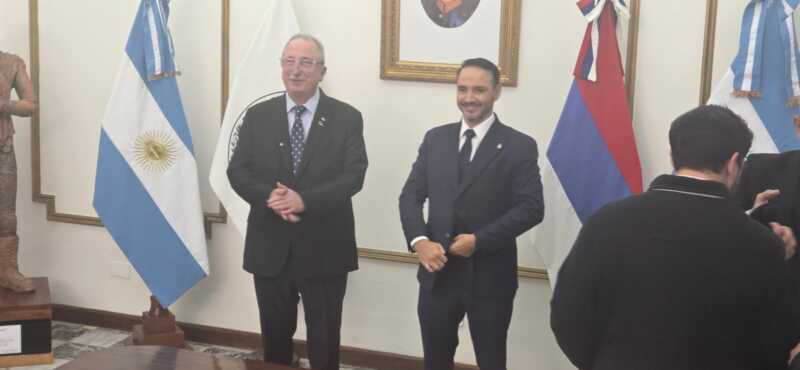Valdés y Passalacqua acordaron acciones para reclamar por el gasoducto y las economías regionales 2 HP GV - 1