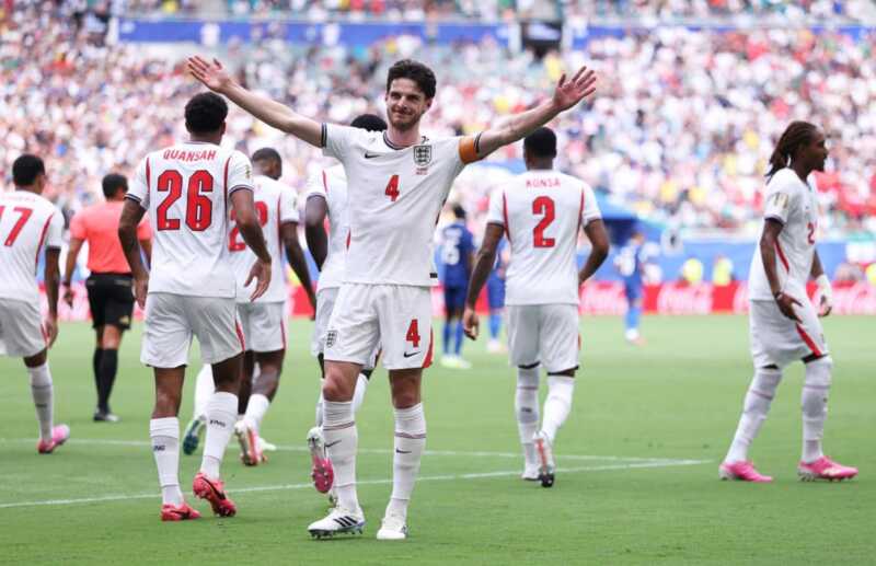 Inglaterra venció a Francia por 6-4 y terminó tercera Inglaterra