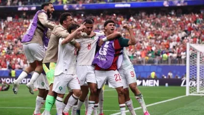 Marruecos goleó a Canadá y avanzó a los cuartos de final Marruecos