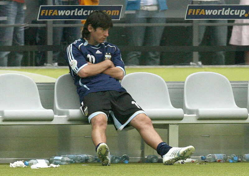 Los antecedentes de Lionel Messi en cuartos de final de los Mundiales 1 Messi