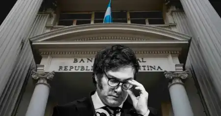 Milei presentó los cinco ejes de la reforma del Banco Central y defendió su independencia Milei Banco