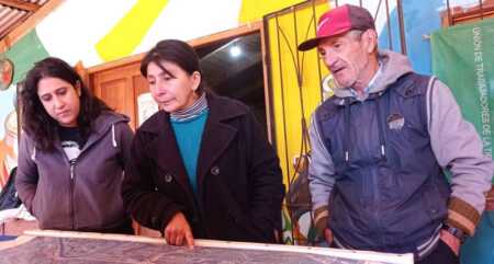 Miriam Samudio aseguró que la experiencia con Arauco demuestra las consecuencias de la concentración de tierras y reclamó completar la entrega de las hectáreas expropiadas por ley.