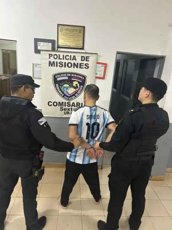 Misiones detenido