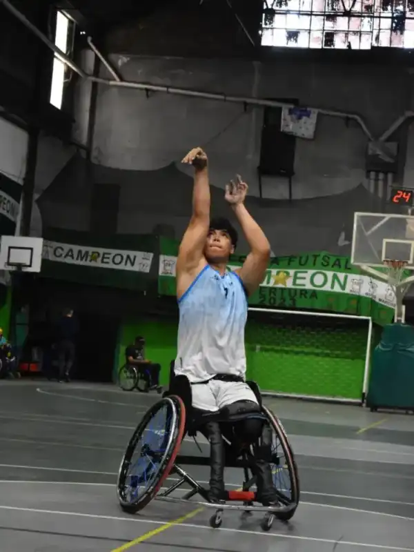 Patricio Núñez, el misionero que hizo historia con la Selección Argentina de básquet adaptado 5 Patricio Núñez, Selección Argentina de básquet adaptado