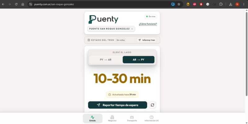 Puenty, la plataforma misionera que busca transformar la forma de cruzar las fronteras y ya supera las 160 mil visitas 3 Puenty - 2