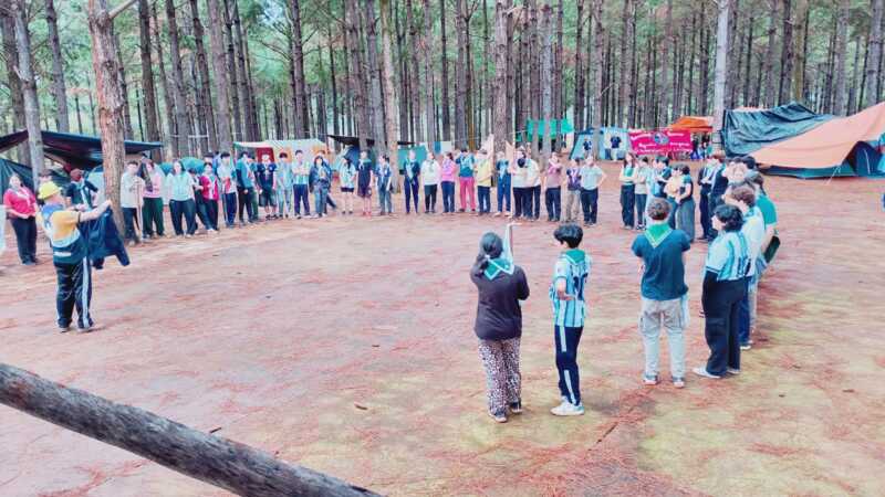 Más de 360 scouts de Misiones participan del Campamento Zonal en Bonpland Scouts Misiones