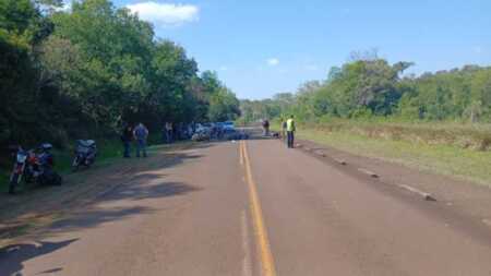 Tres motociclistas heridos Ruta Provincial 216