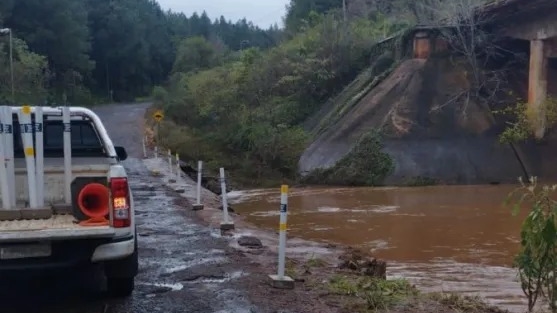 Habilitaron el tránsito sobre el puente de la Ruta Provincial 7