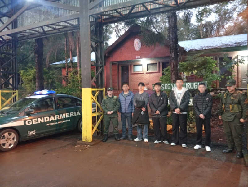 Detectaron a cinco ciudadanos chinos sin ingreso legal al país en un control en Misiones 1 ciudadanos