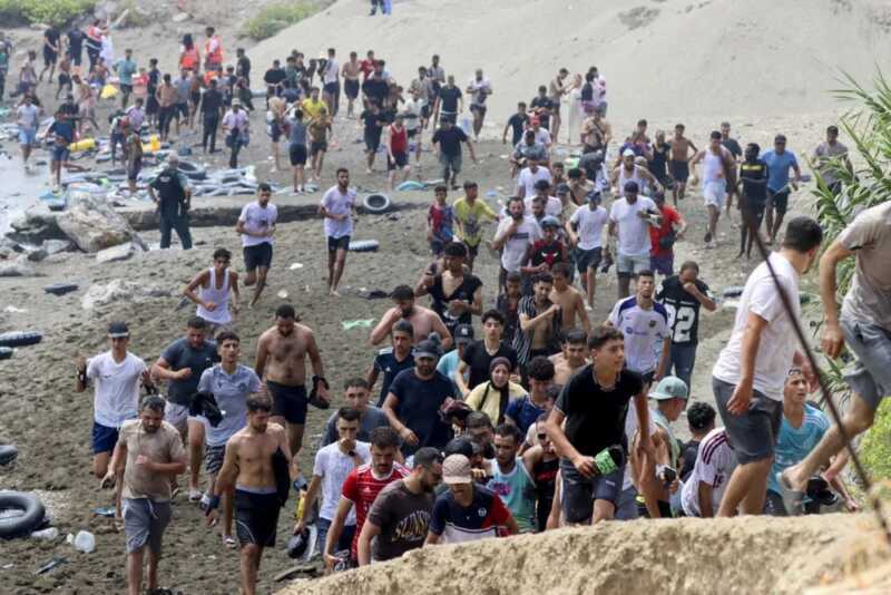 crisis migratoria en Ceuta