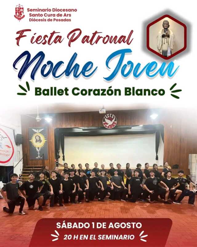 "Dejá tus redes y sígueme": el seminario de Posadas abre sus puertas para celebrar a su fiesta patronal 5 fiesta patronal 1 - 4