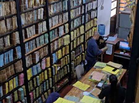 La Dirección General de Judiciales conserva más de un millón y medio de registros históricos y actuales, algunos con más de 130 años de antigüedad.