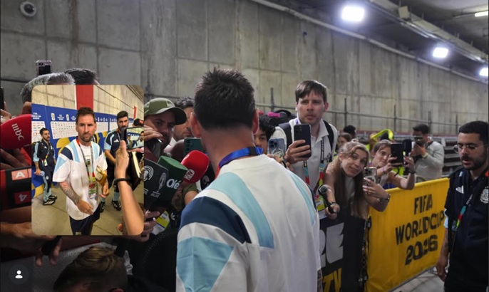 Tagliafico y un gesto que cruzó el Mundial hasta Misiones: cómo nació el saludo a los productores yerbateros 3 julio quinonez messi - 2