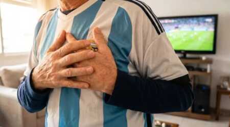 Corazón en alerta: advierten que la ansiedad y el estrés del Mundial pueden provocar afecciones cardiacas mundial corazon arjentina - 2
