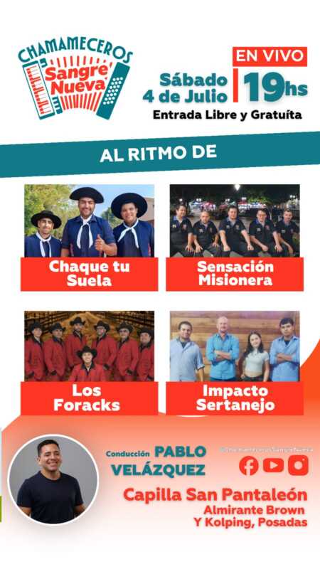 Música, teatro, bingos, talleres y propuestas para toda la familia: la agenda cultural de Misiones para este fin de semana 2 música