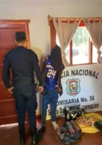 Un joven de 24 años recuperó su libertad en la Penitenciaría Regional de Itapúa y, apenas 15 minutos después, fue detenido nuevamente por un presunto hurto en el centro de Encarnación.