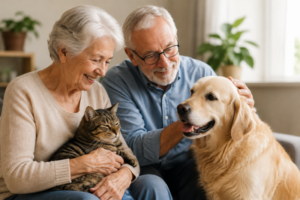 Adultos mayores y mascotas: impulsan un proyecto para permitir la convivencia en geriátricos de todo el país