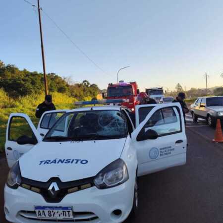 Ruta 14: murió el inspector de tránsito de Oberá herido por la carga de un camión 702589544 1445907107553101 1462832131877041574 n - 4