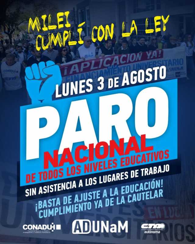 Paro nacional: la adhesión de gremios de Misiones impactará en el inicio de clases 5 760261554 1399126105612665 8979277461342534562 n - 4